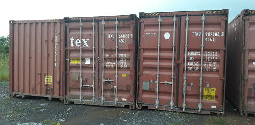 Thanh lý container kho 20 feet gấp